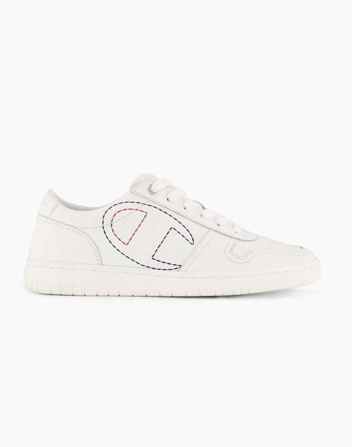 Champion 919 Low Logo Outline - Naisten Valkoinen Lenkkarit - Suomi 9627083-YM